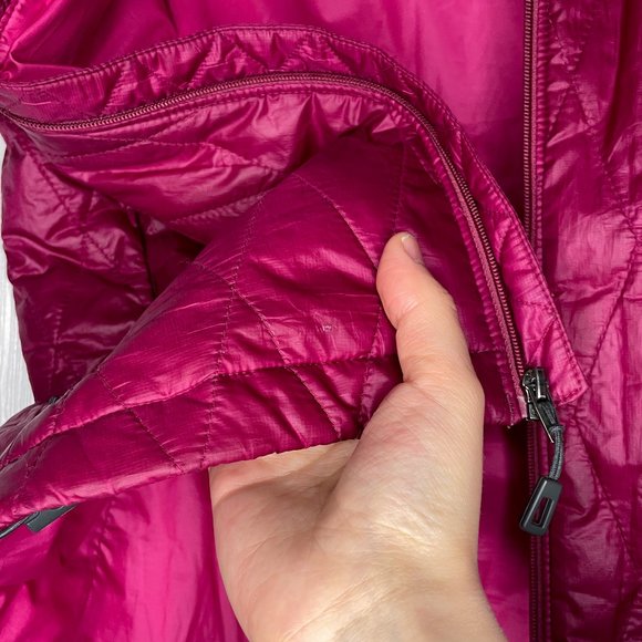 Patagonia Nano Puff Magenta Diamond Quilted Vest Small - Picture 7 of 9